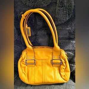 Yellow Leather Handbag